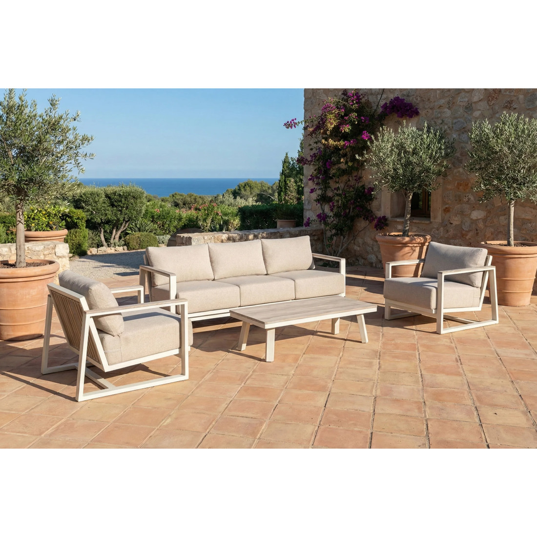 EVORA CAFFE BEIGE SET