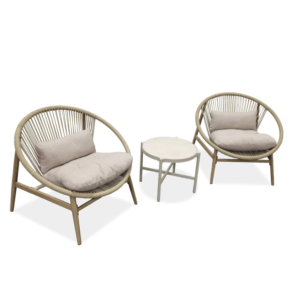 GALLA 2+1 ZESTAW LIGHT BEIGE