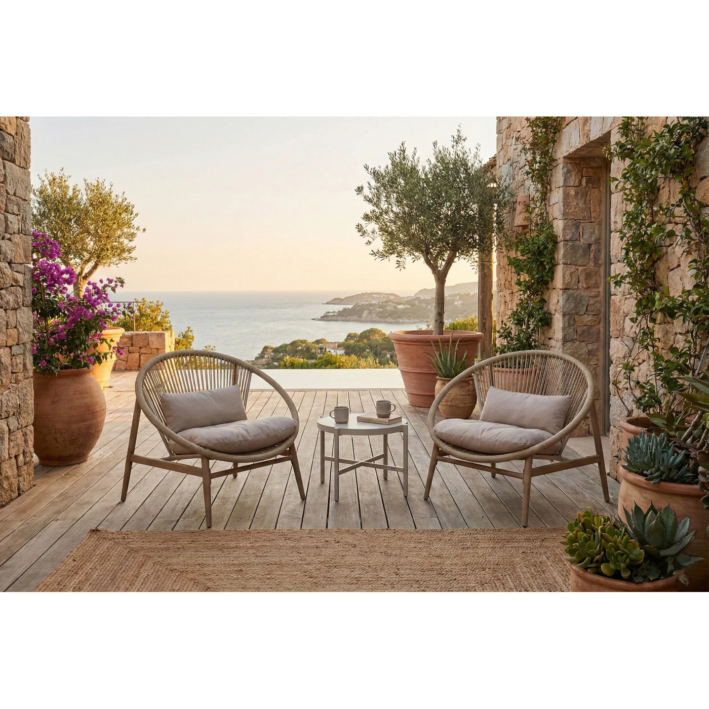 GALLA 2+1 SET LIGHT BEIGE