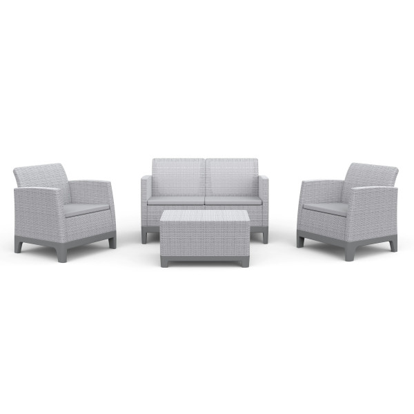 SCANDI FORMA SET 2 ASH GREY-STORM GREY/L.GREY