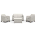 SCANDI FORMA SET 2 PEBBLE GREY-SOFT BEIGE/OAT