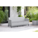 SCANDI FORMA SOFA 3 ASH GREY-SOFT BEIGE/L.GREY