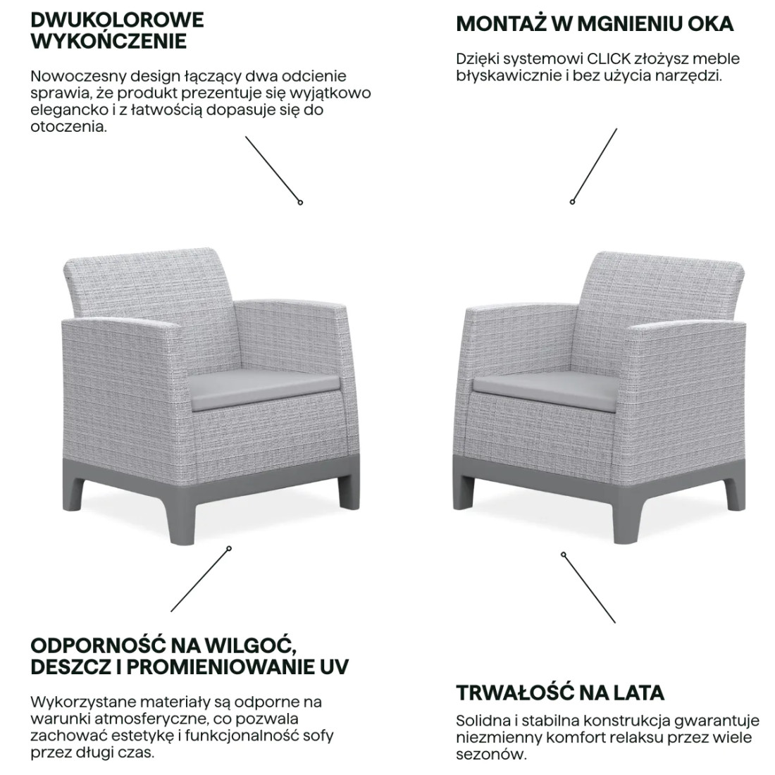 SCANDI FORMA DUO ASH GREY-SOFT BEIGE/L.GREY