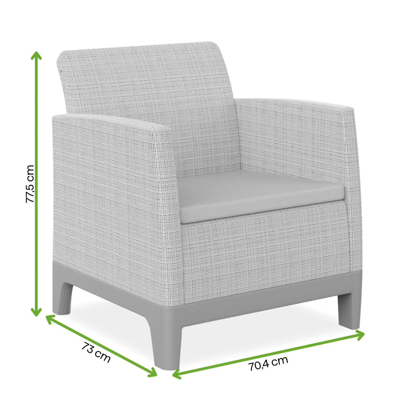 SCANDI FORMA DUO PEBBLE GREY-SOFT BEIGE/OAT