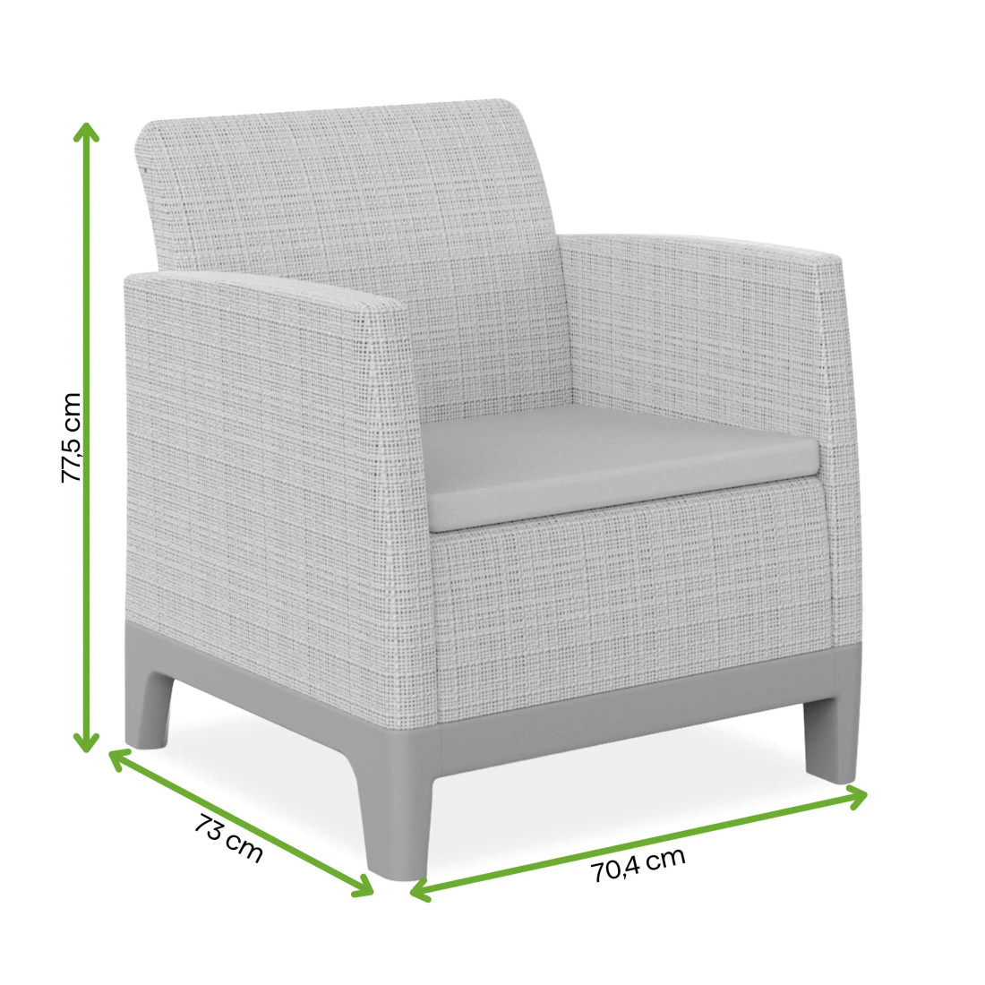 SCANDI FORMA DUO PEBBLE GREY-SOFT BEIGE/OAT