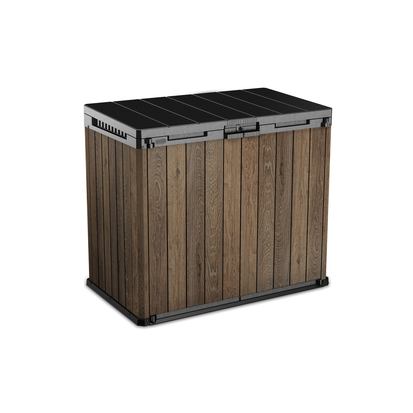 DECO SIO DARWIN 1100L STORAGE BASKET 2x240L WALNUT