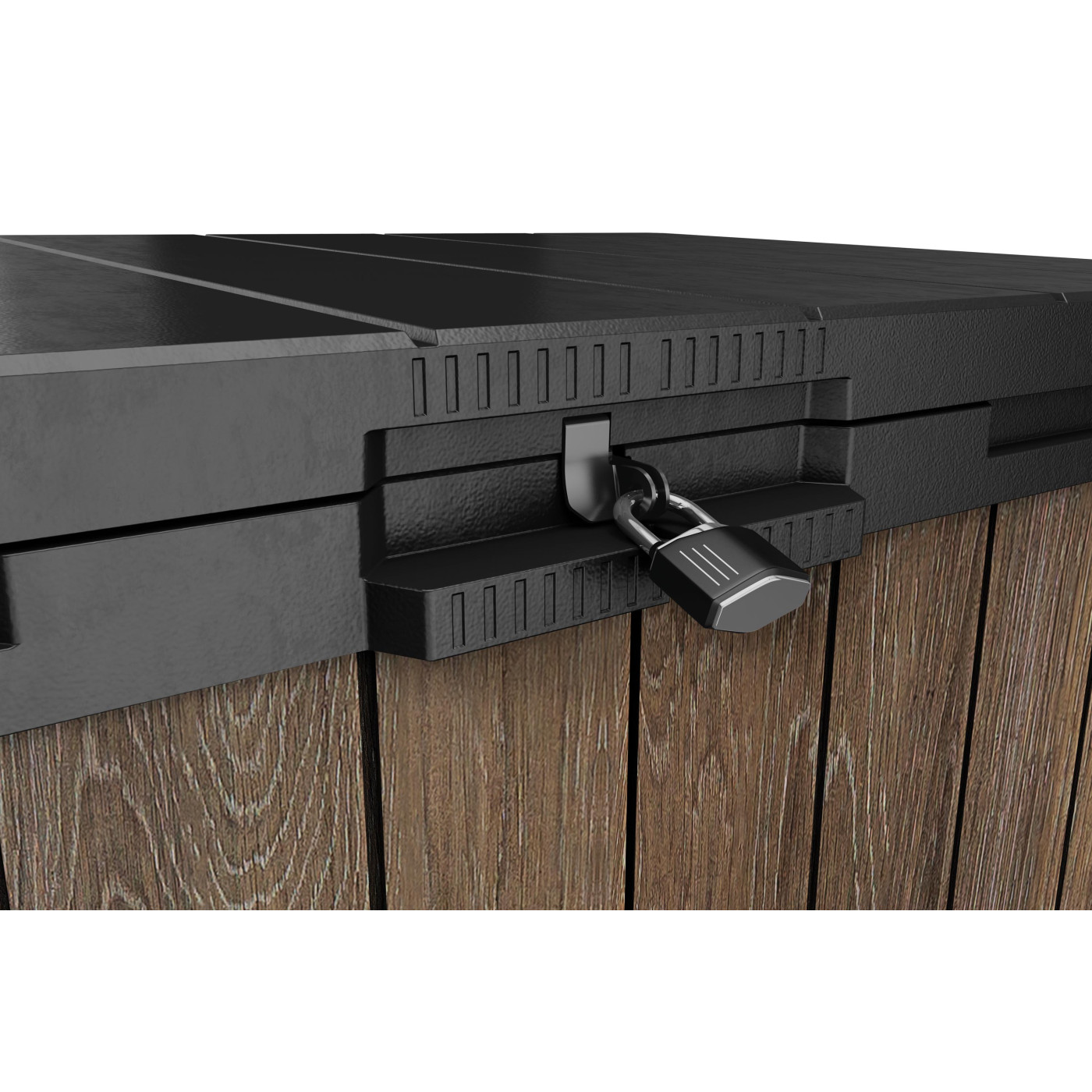 DECO SIO DARWIN 1100L SCHOWEK KOSZ 2x240L WALNUT