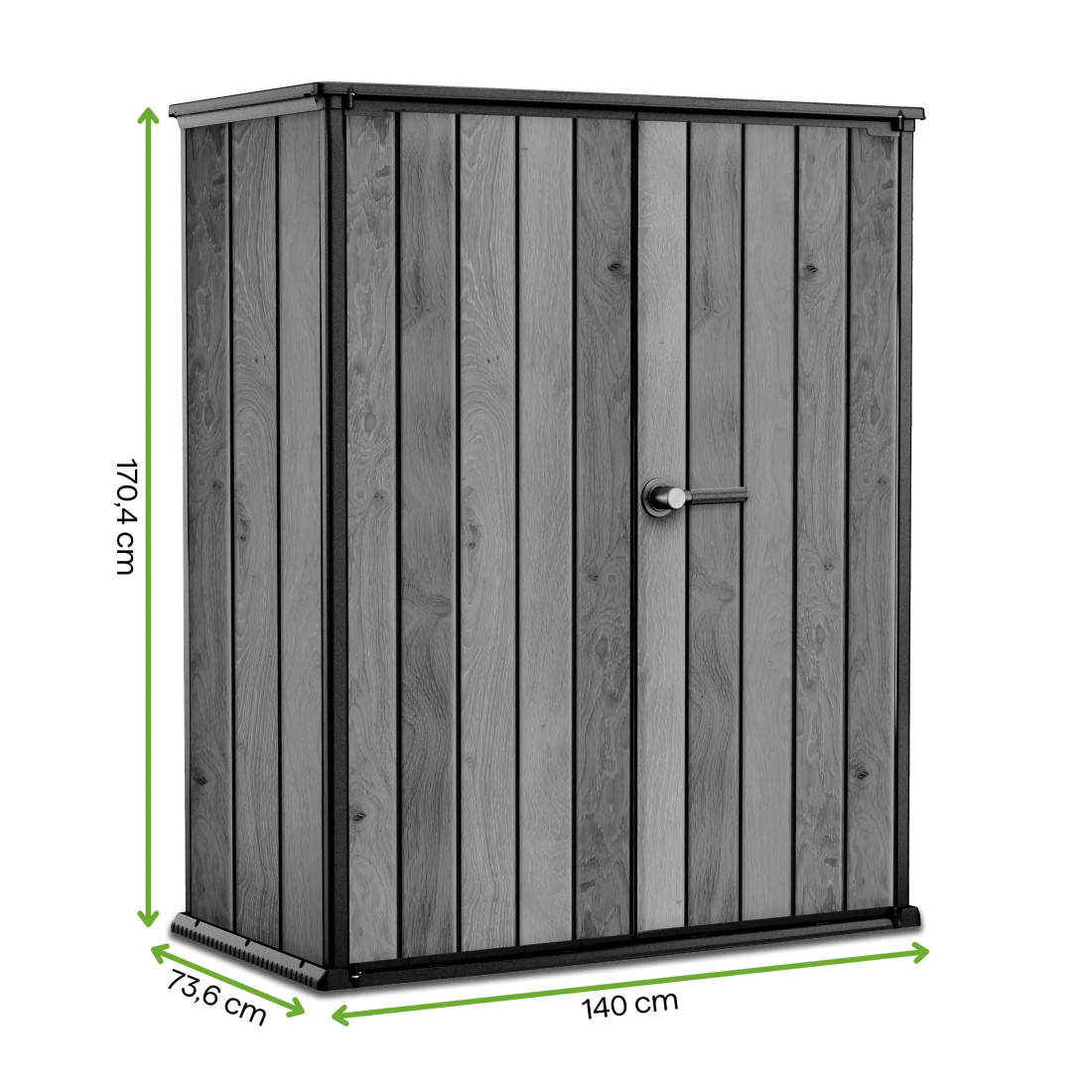 DECO VERTICAL 1400L SCHOWEK WALNUT