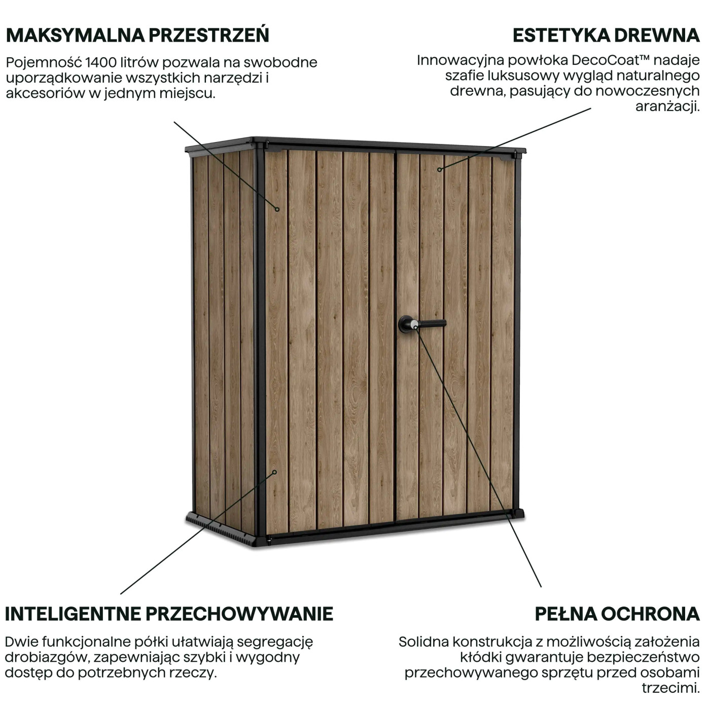 DECO VERTICAL 1400L SCHOWEK ASHWOOD