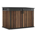 DECO HORIZONTAL 2020L STORAGE 2x240L WALNUT