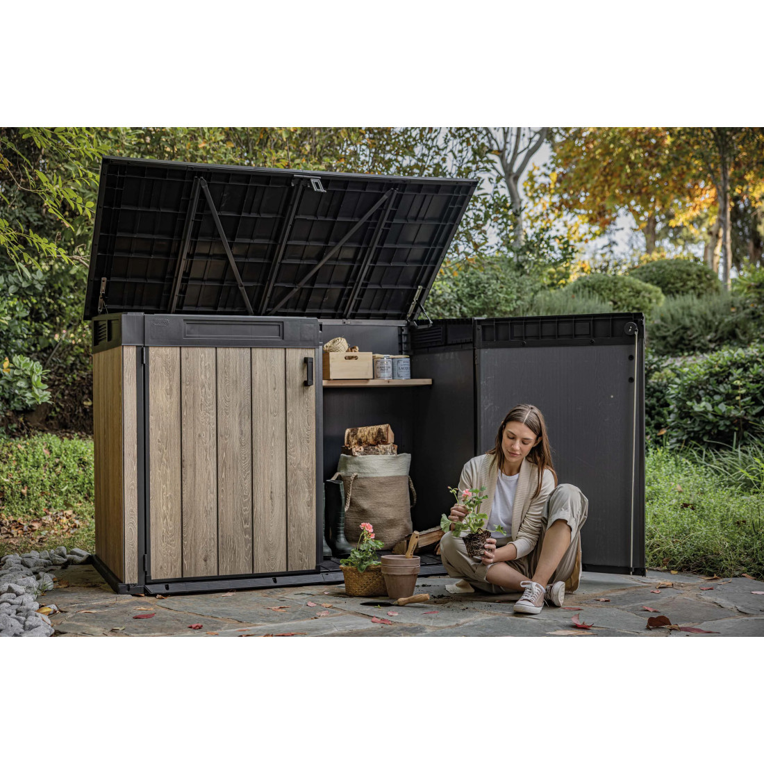 DECO HORIZONTAL 2020L SCHOWEK 2x240L ASHWOOD