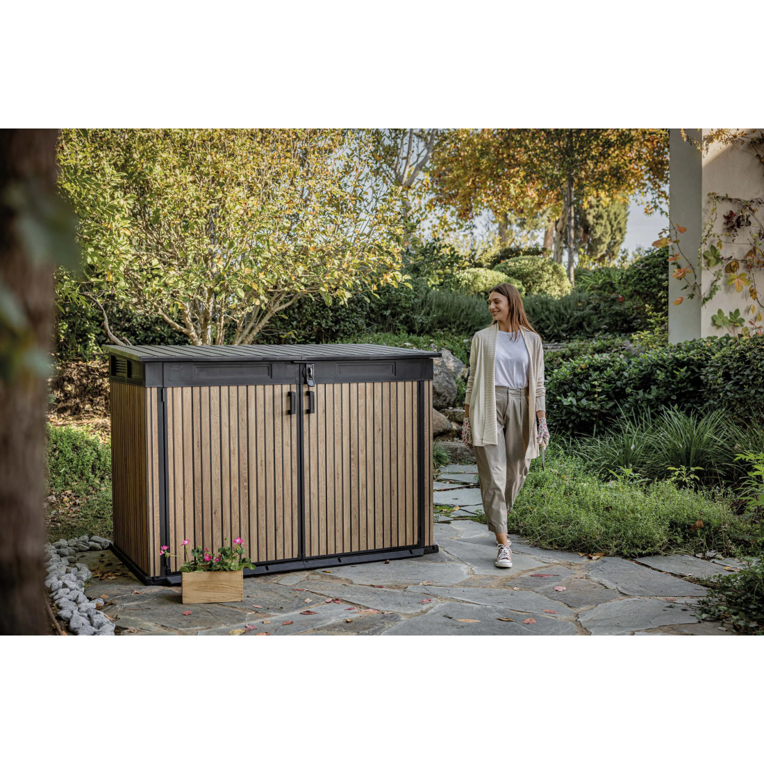 DECO HORIZONTAL 2020L SCHOWEK 2x240L VENETIAN BROWN