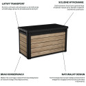 DECO DEC BOX 380L SKRZYNIA ASHWOOD