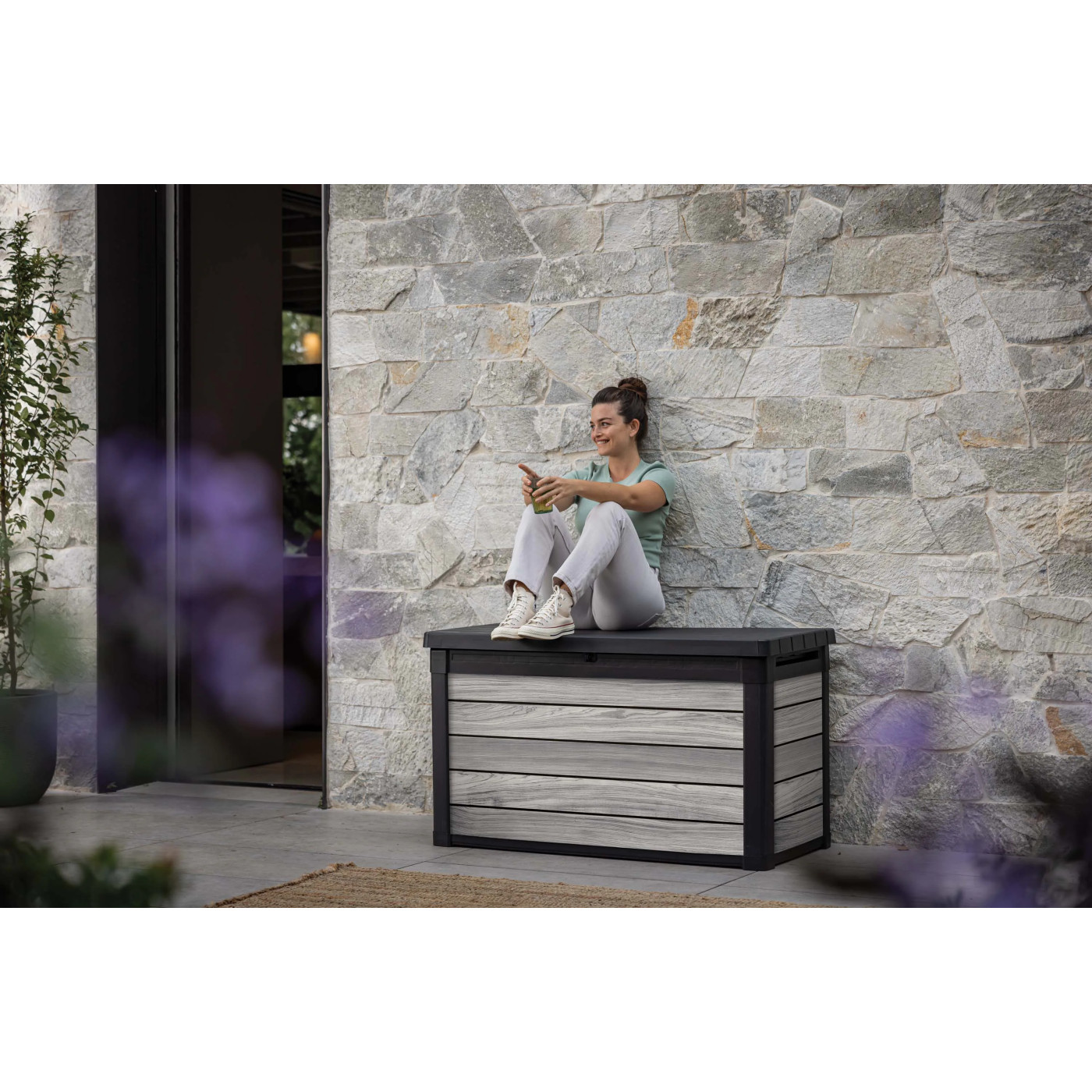 DECO DEC BOX 380L SKRZYNIA STORM GREY