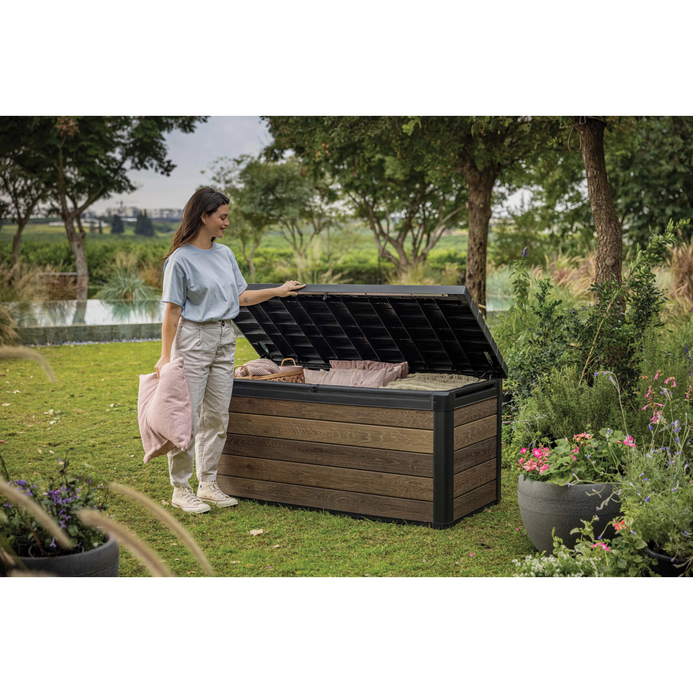 DECO DEC BOX 570L SKRZYNIA BROWN