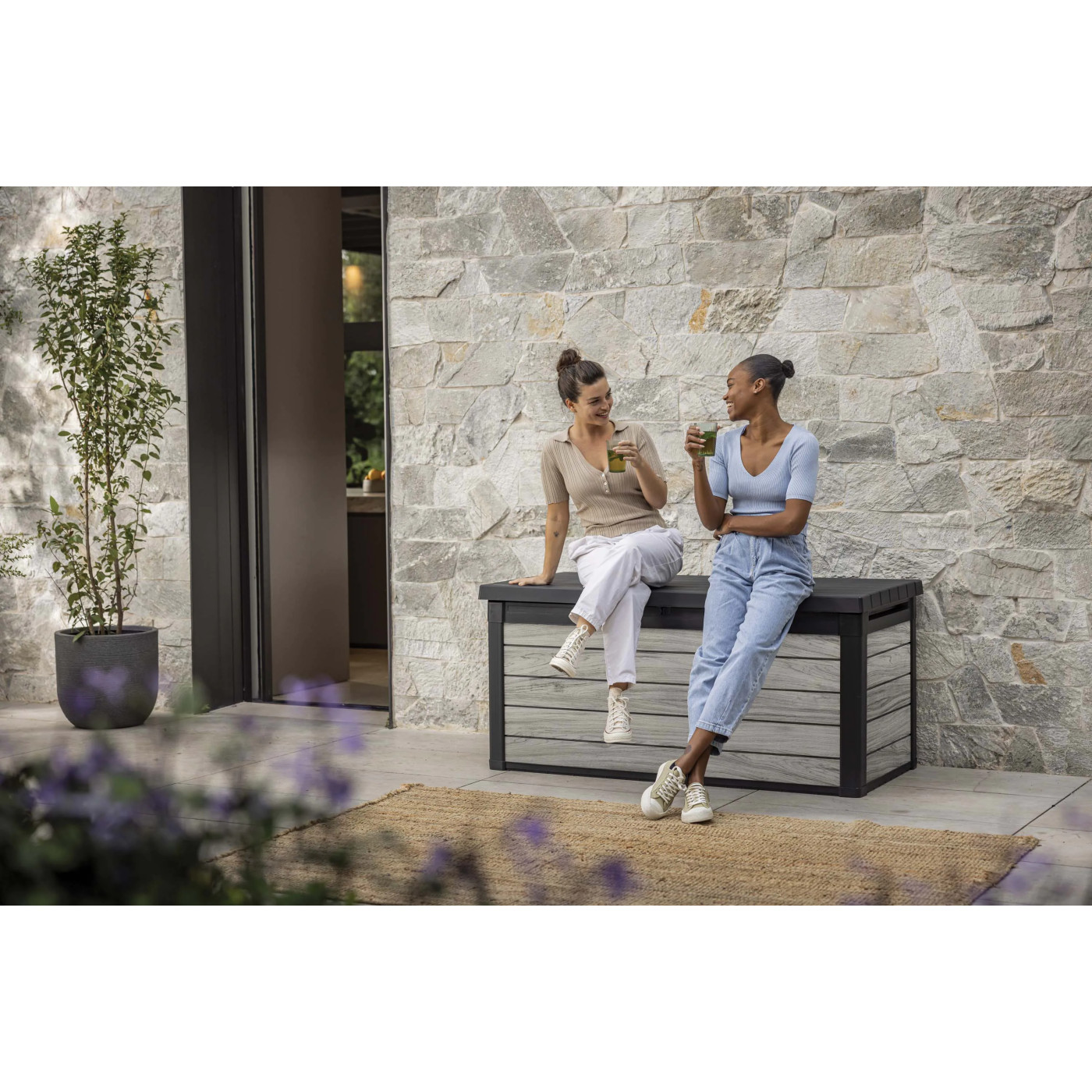 DECO DEC BOX 570L SKRZYNIA STORM GREY