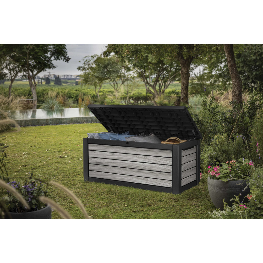DECO DEC BOX 630L SKRZYNIA STORM GREY