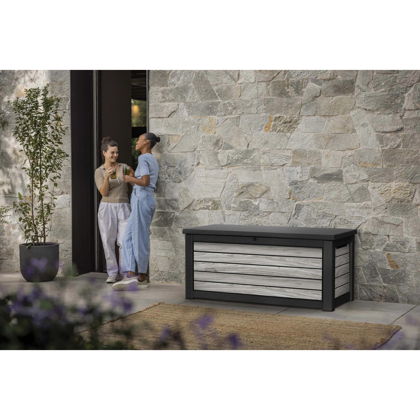 DECO DEC BOX 630L STORM GREY BOX