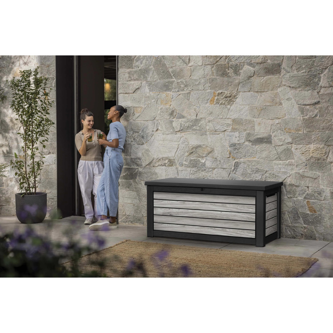 DECO DEC BOX 630L STORM GREY BOX