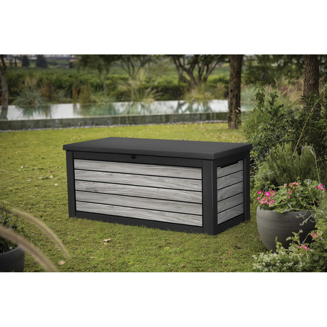 DECO DEC BOX 630L STORM GREY BOX