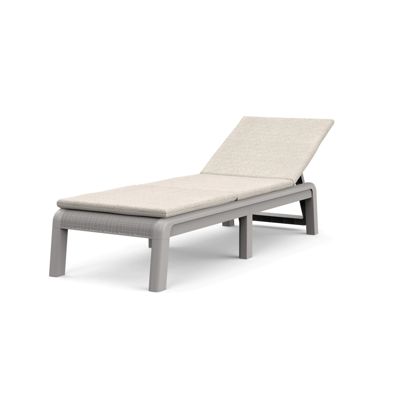 ATLAS DECK CHAIR WITH SOFT BEIGE/OAT CUSHION