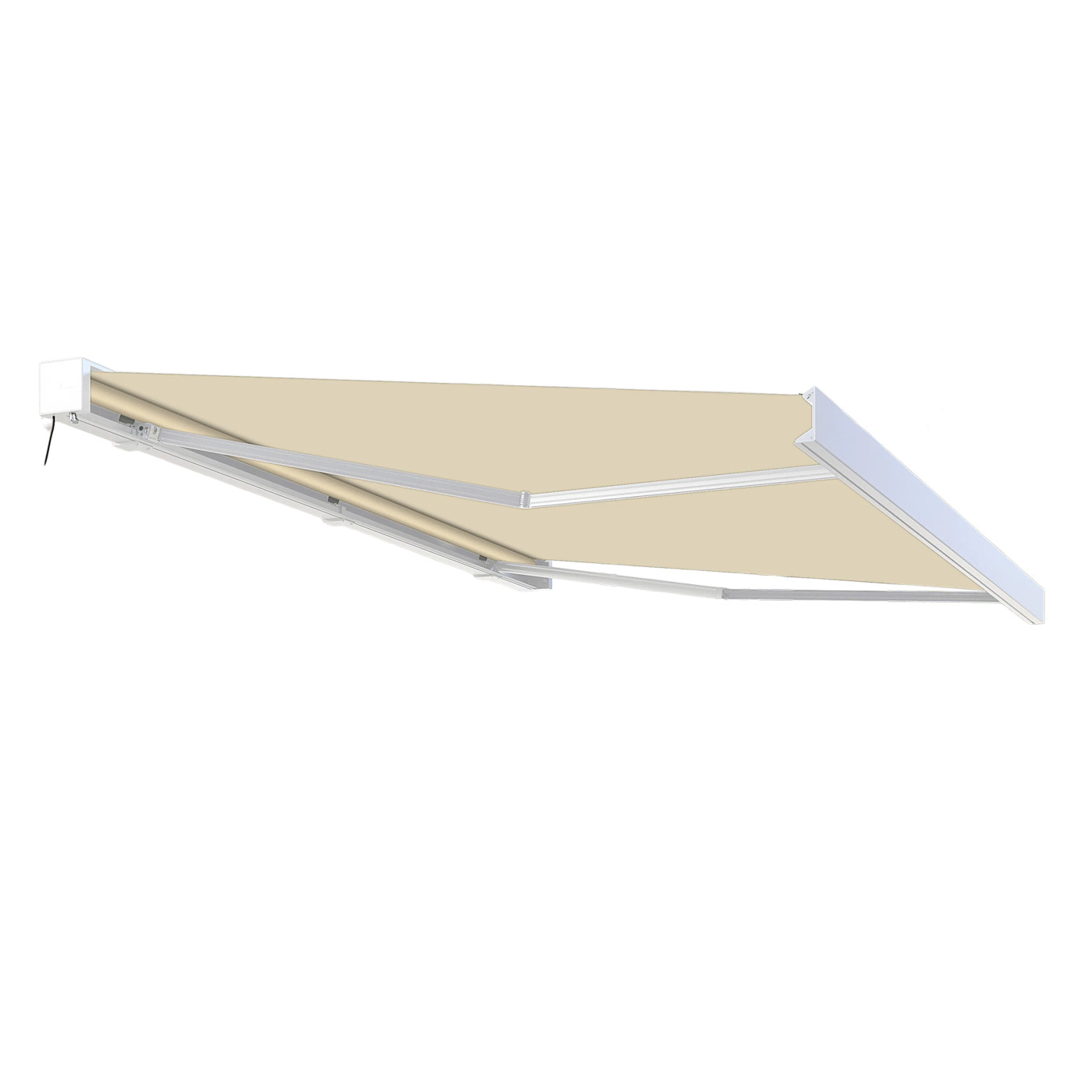 PRIME AUTOMATIC+LED 500x300 TERRACE AWNING BEIGE WITH SENSOR