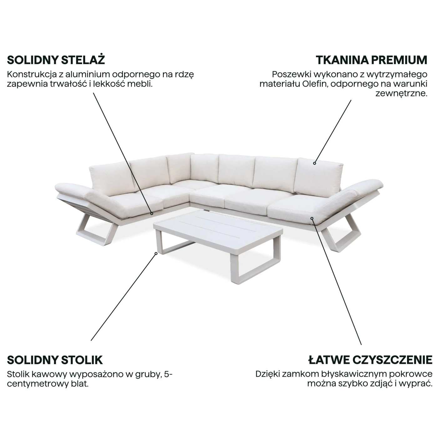 TROFEO CORNER SOFA BEIGE