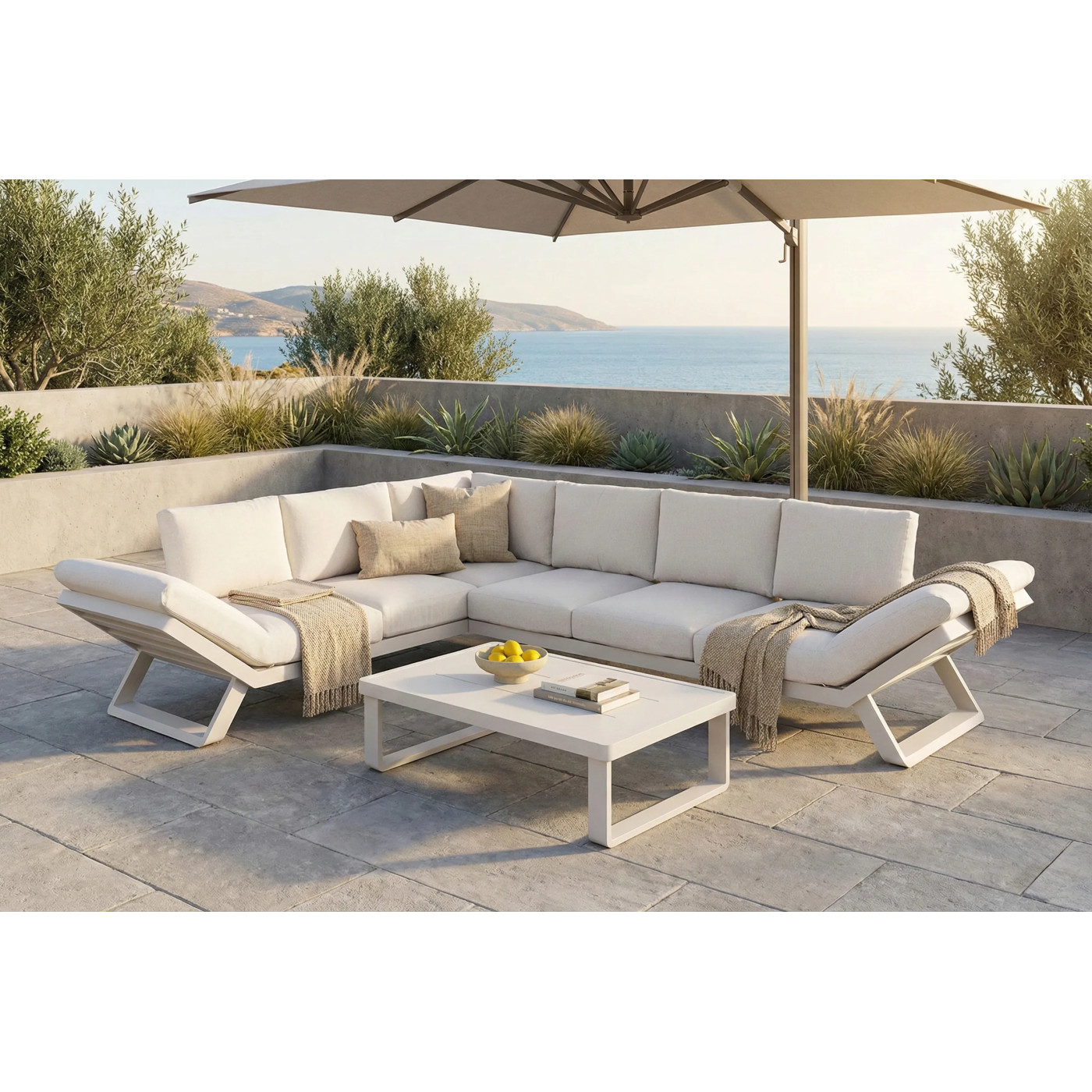 TROFEO CORNER SOFA BEIGE