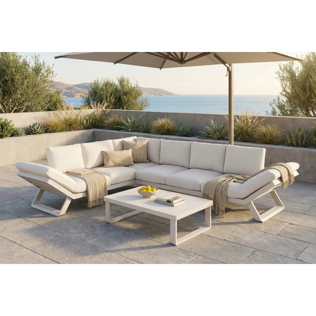 TROFEO CORNER SOFA BEIGE