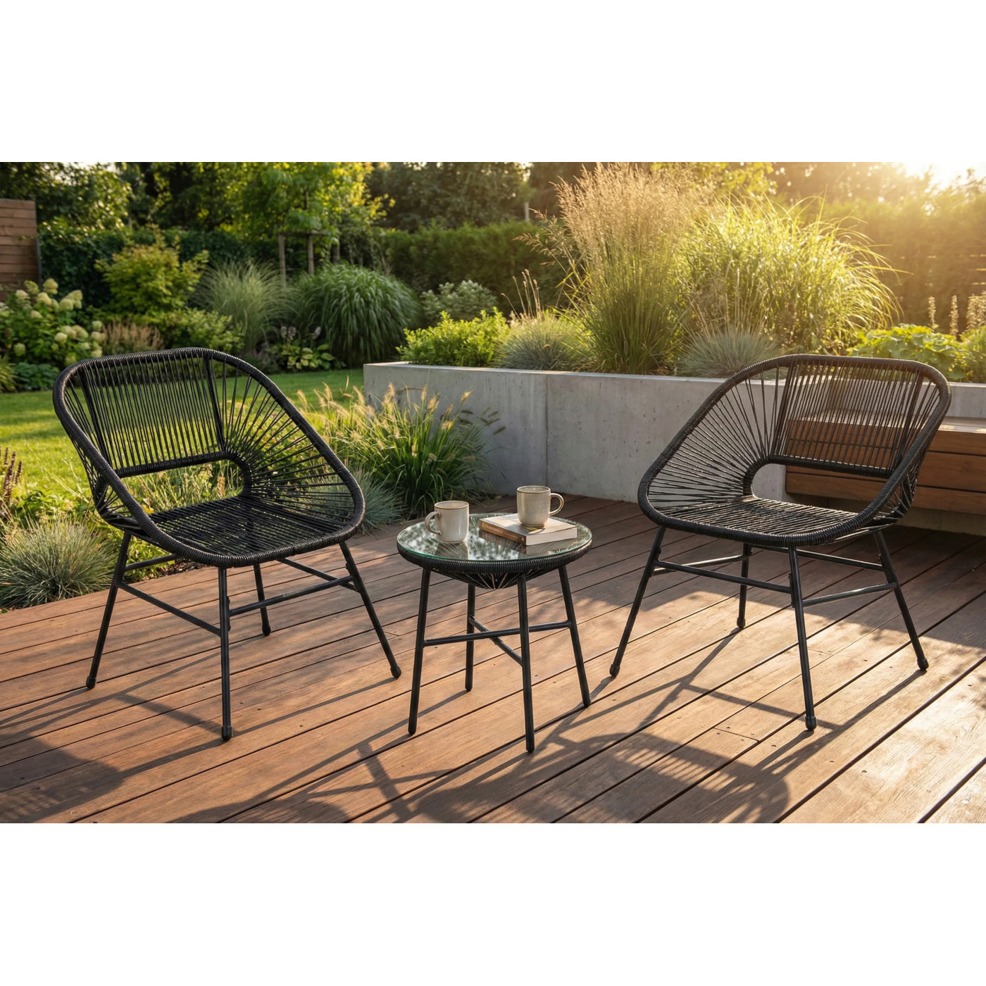 MAYA 2+1 ZESTAW BLACK