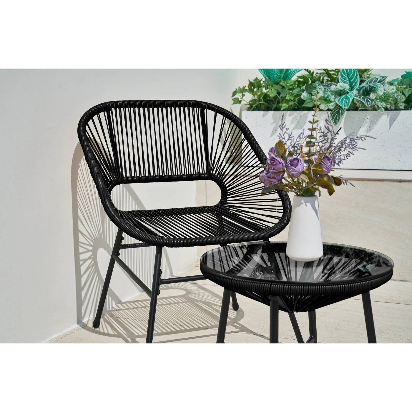 MAYA 2+1 ZESTAW BLACK