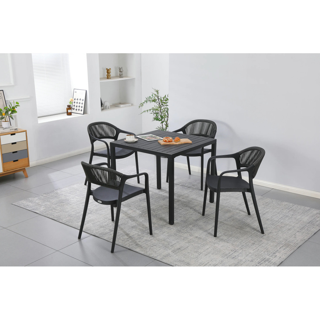 TESSA KRZESŁO BLACK