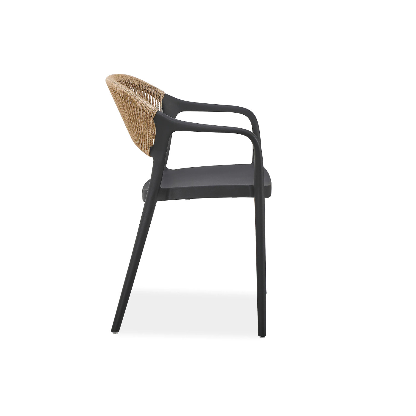 TESSA KRZESŁO BLACK/BEIGE