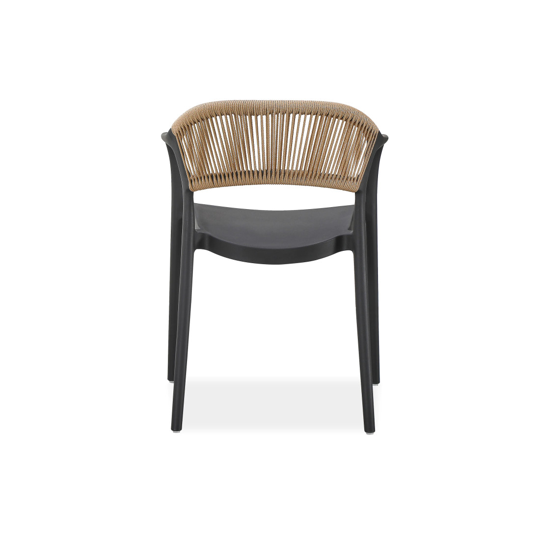 TESSA CHAIR BLACK/BEIGE