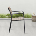 MILO CHAIR BLACK/BEIGE