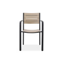 MILO CHAIR BLACK/BEIGE