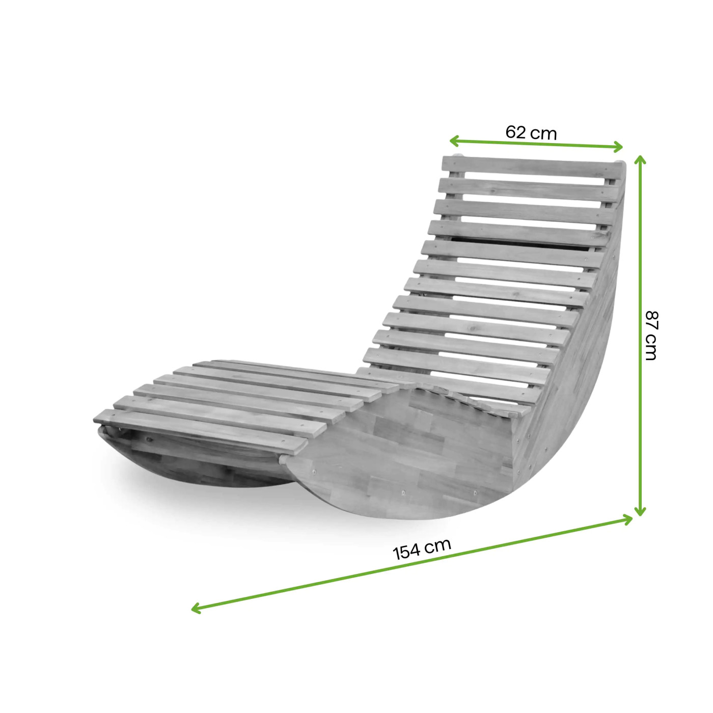 PALAWAN ACACIA WOOD DECK CHAIR
