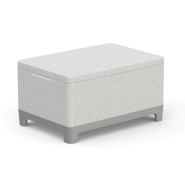 SCANDI STORAGE TABLE ASH GREY-SOFT BEIGE