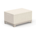 SCANDI STORAGE TABLE PEBBLE GREY-SOFT BEIGE
