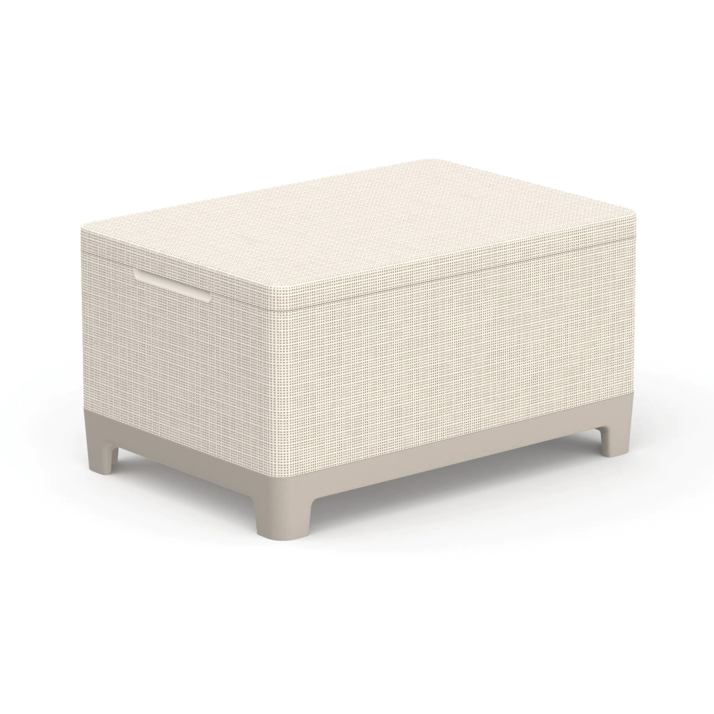 SCANDI STORAGE STÓŁ PEBBLE GREY-SOFT BEIGE
