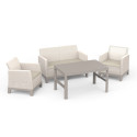 SCANDI MAX 2/LYON PEBBLE GREY-SOFT BEIGE/SF BEIGE