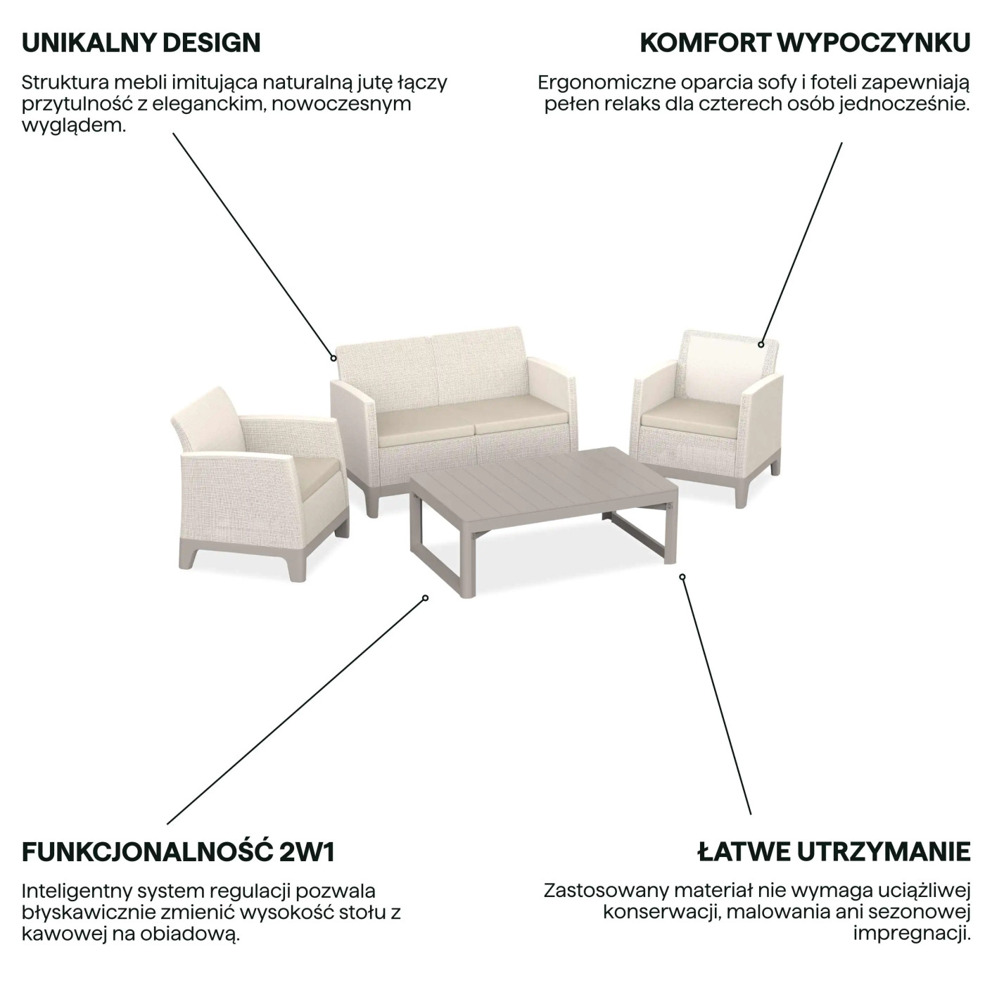 SCANDI MAX 2/LYON PEBBLE GREY-SOFT BEIGE/SF BEIGE