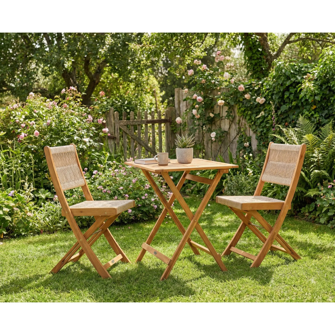 SOMA BALCONY ZESTAW ACACIA WOOD