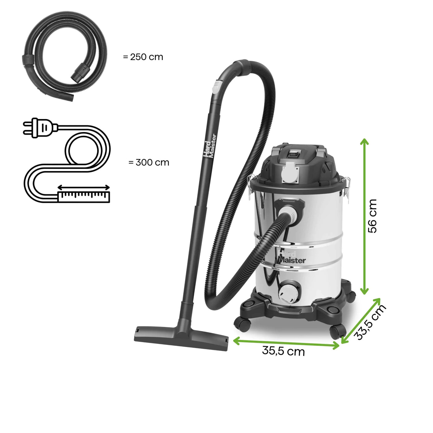 ODKURZACZ WARSZTATOWY 25L