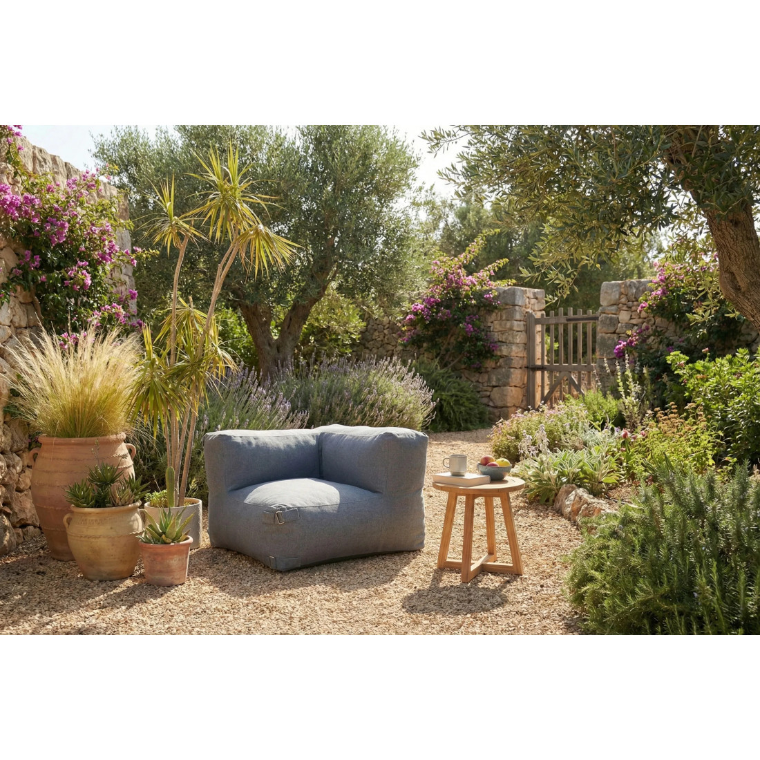 ALORA CORNER MODULE GREY