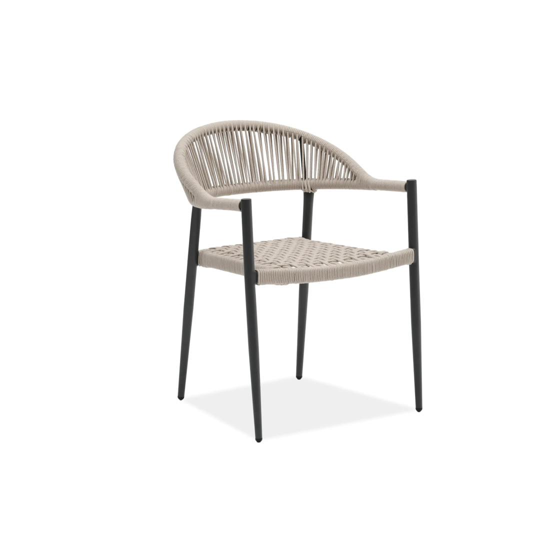 ARDEN ZESTAW 6+1 DARK GREY/NATURE