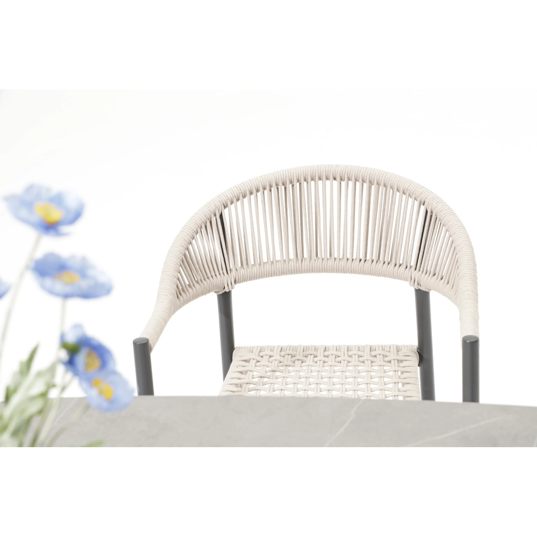 ARDEN SET 6+1 DARK GREY/NATURE