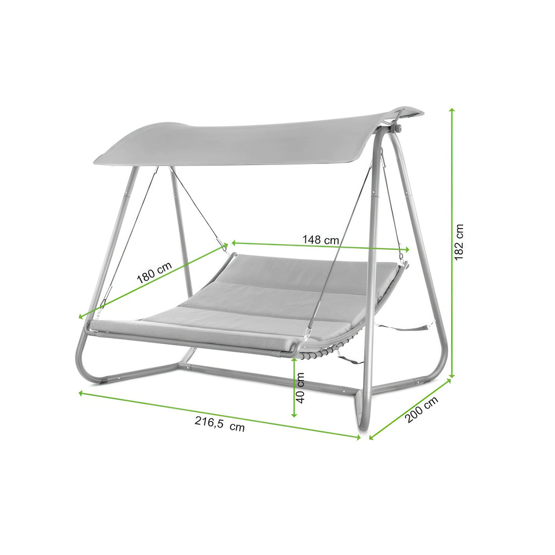 BARI HUŚTAWKA TAUPE