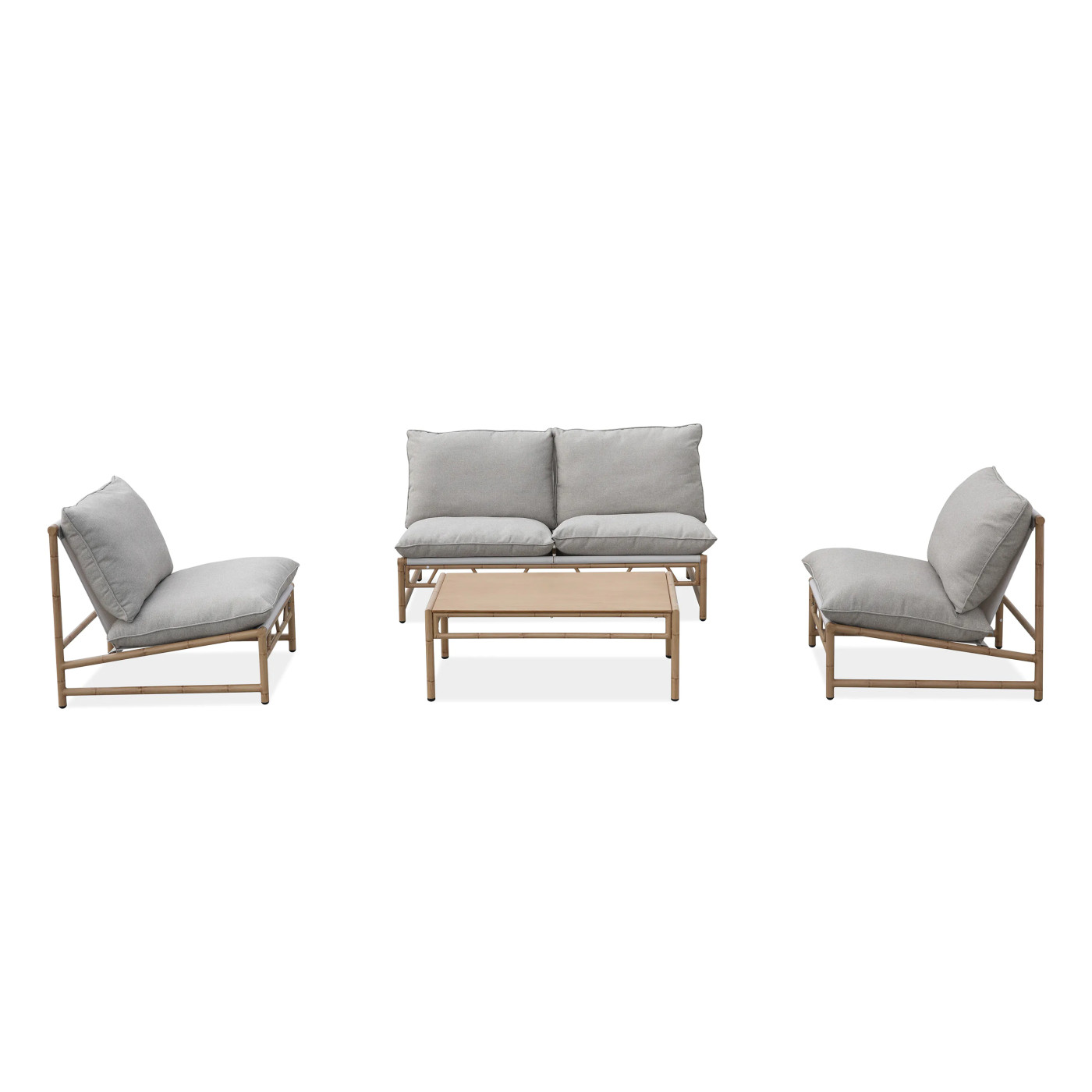 MAKANI CAFFE SET GREY/BEIGE