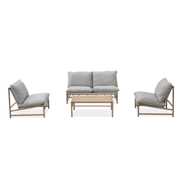 MAKANI CAFFE SET GREY/BEIGE